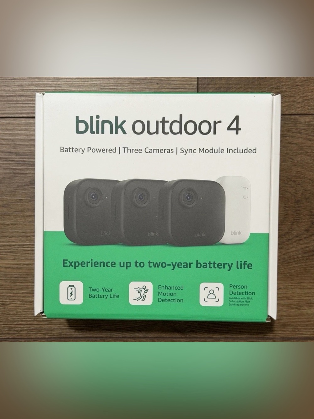 Blink Outdoor 4 1080p Wi-Fi Outdoor 3-Camera Security System w/ Sync Module Core